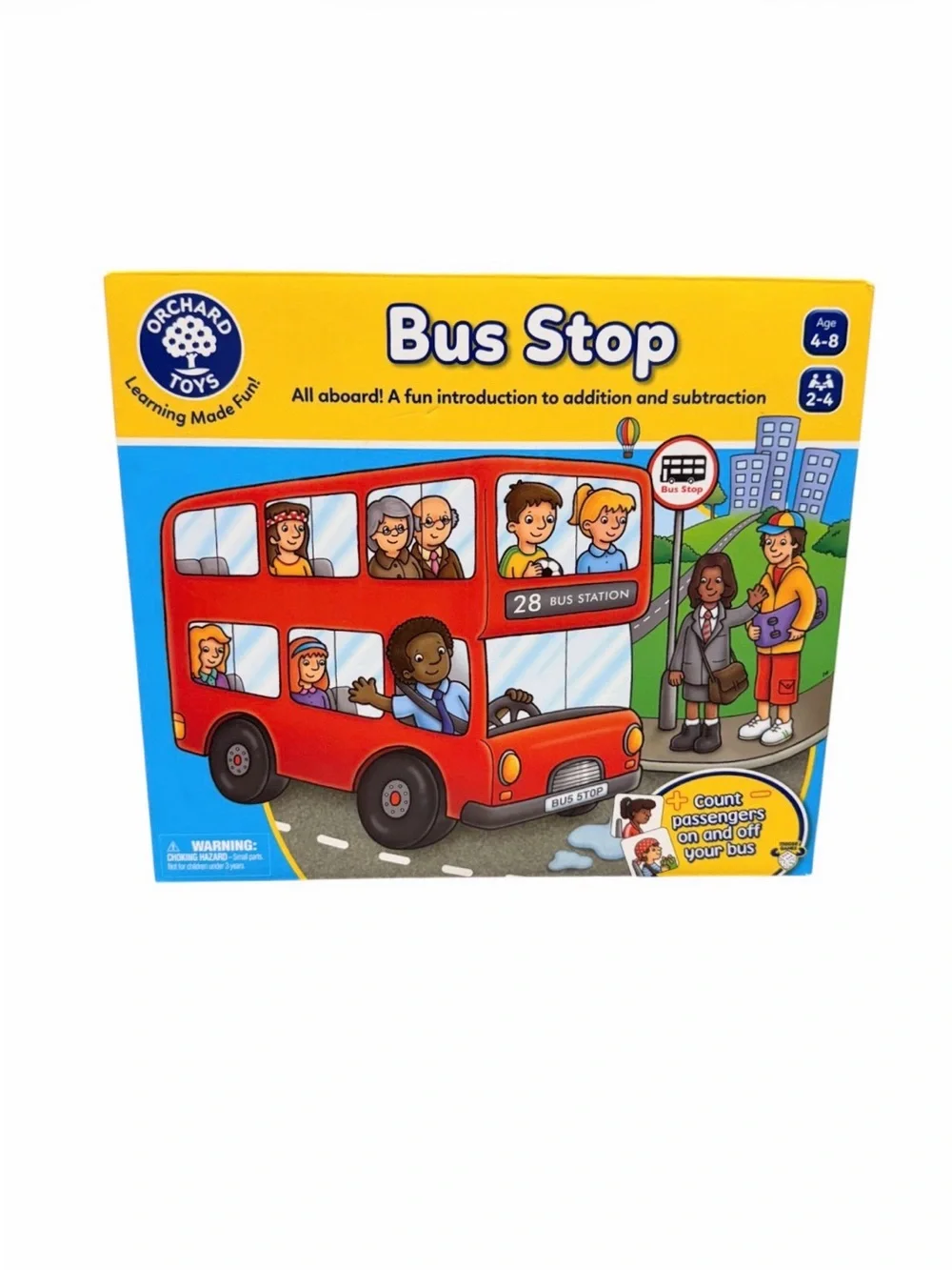 Orchard Toys Bus Stop Board Game | Educational Math Game